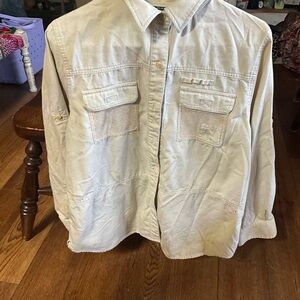 Lauren size large, long sleeve button up
